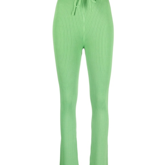 Nanushka Cornelie ribbed-knit flared trousers - XS - Picture 4 of 5